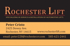 Roc Lift business card